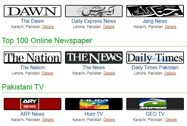 Pakistani Newspapers